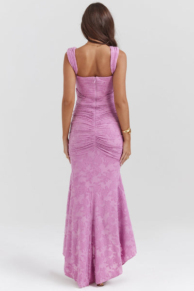 Clara™ | Romantic Floral Evening Dress