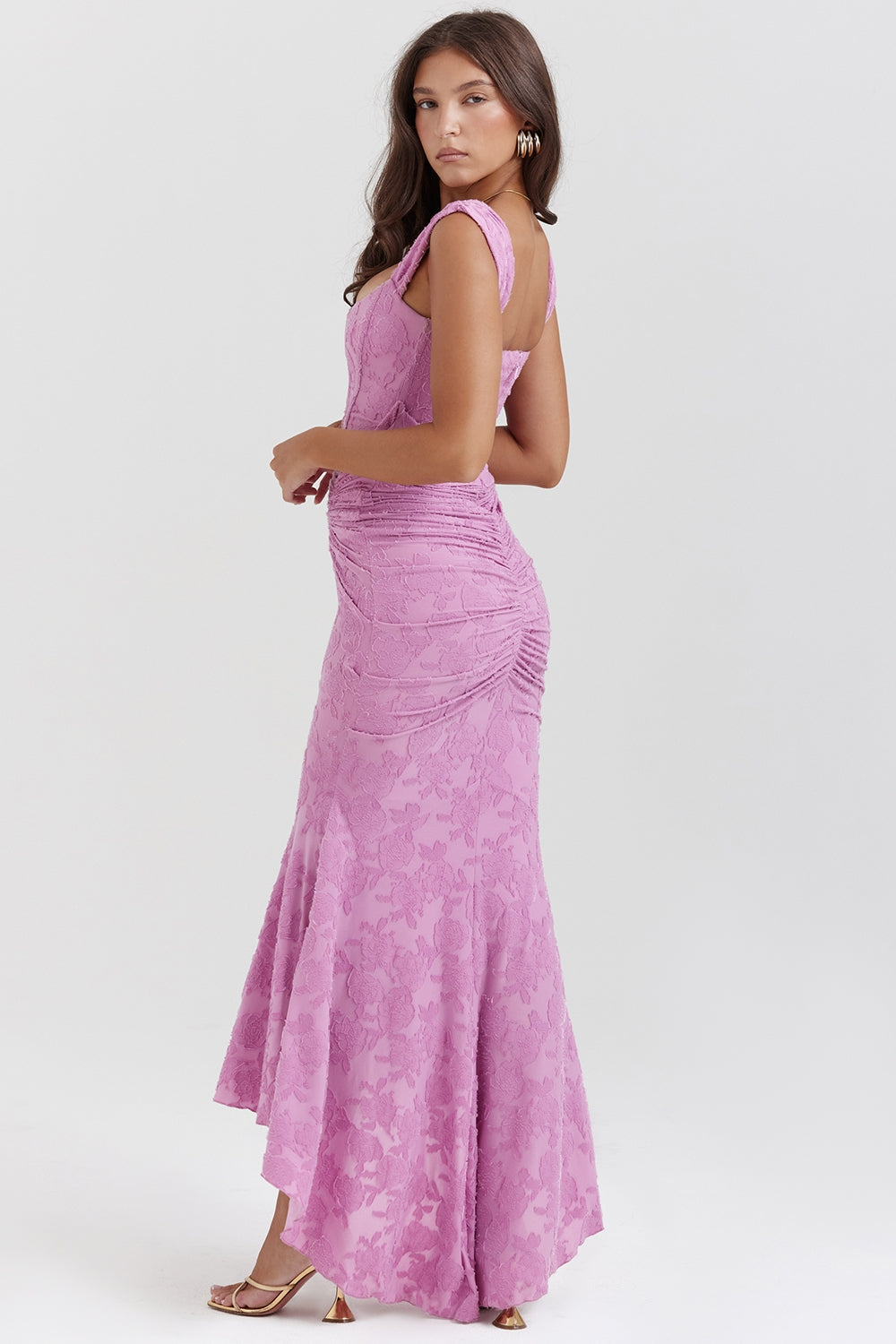 Clara™ | Romantic Floral Evening Dress