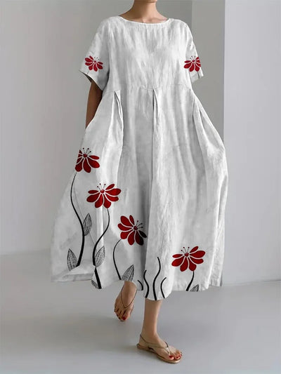 SABRINA – Maxi Dress Floral Elegant