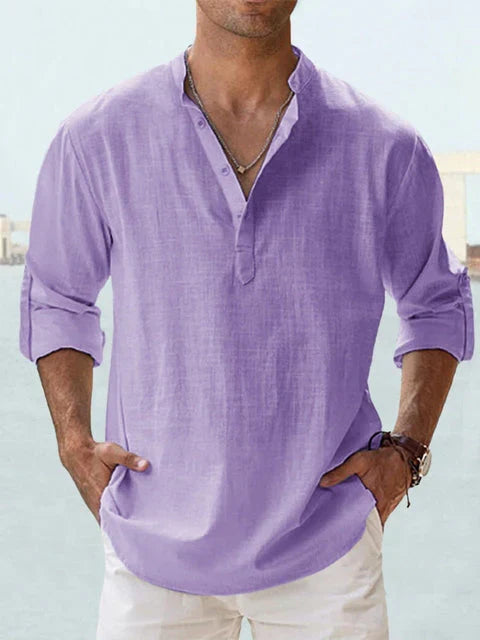 Leon – Breathable Linen Shirt
