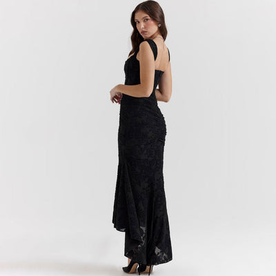 Clara™ | Romantic Floral Evening Dress