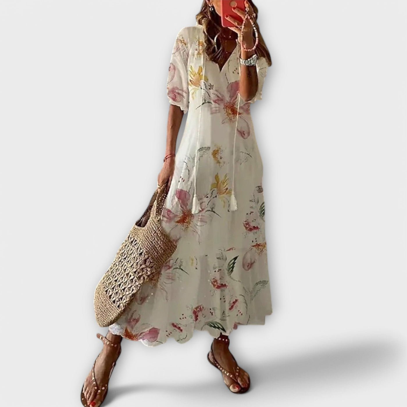 Ginabra™ | Bohemian Maxi Dress