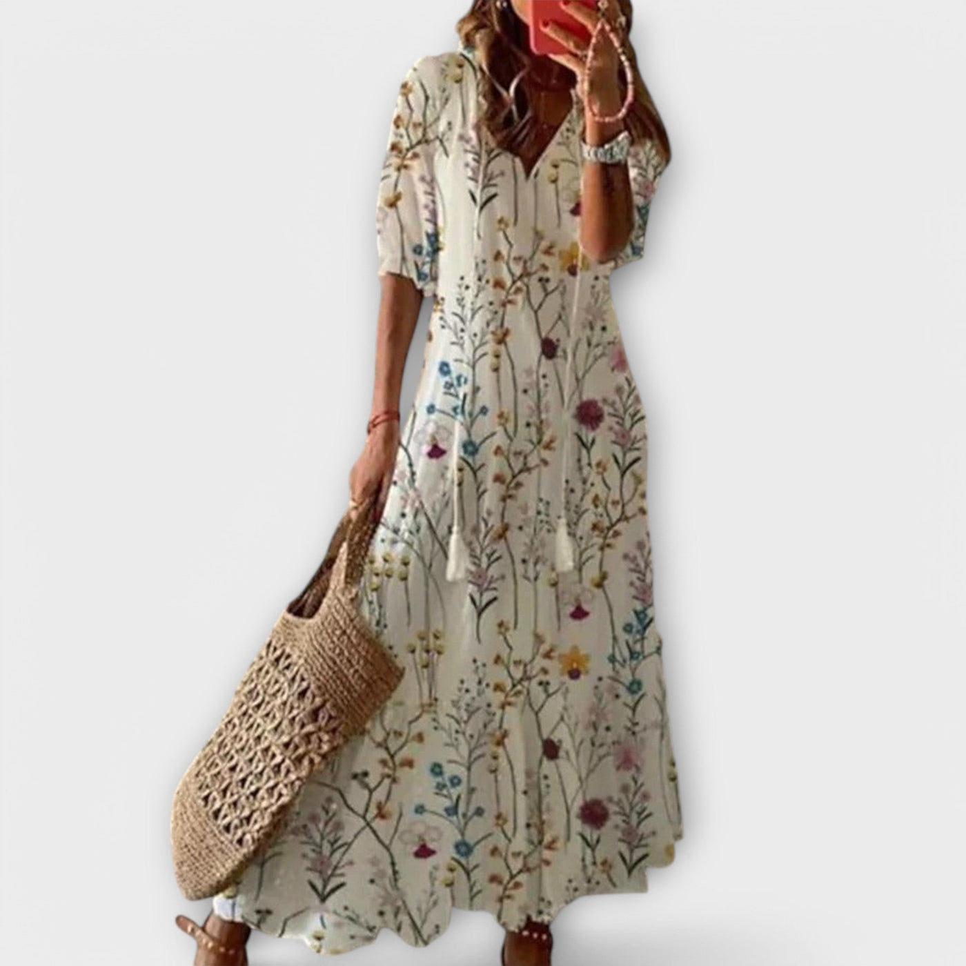 Ginabra™ | Bohemian Maxi Dress