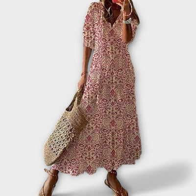Ginabra™ | Bohemian Maxi Dress