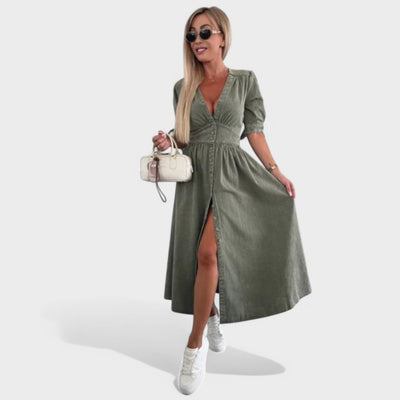 CELESTE – Denim Dress