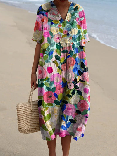Bente | Vintage Flower Dress
