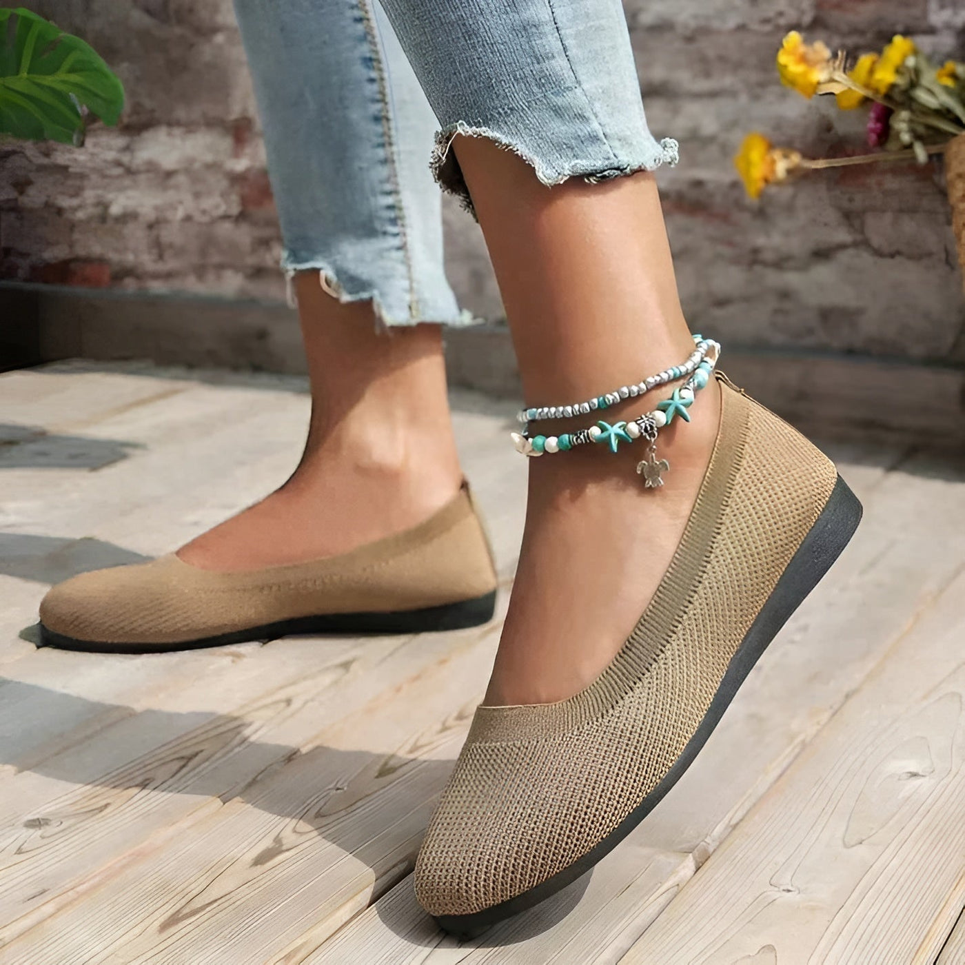 KAMILA™ ORTHOPEDIC BALLET FLATS | Walk Pain-Free – in Style